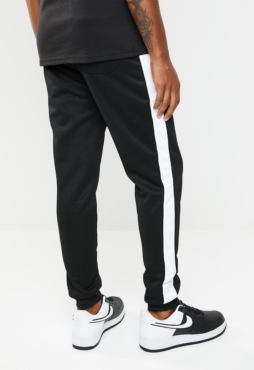 Only & Sons - Tricot panel sweat pants - black
