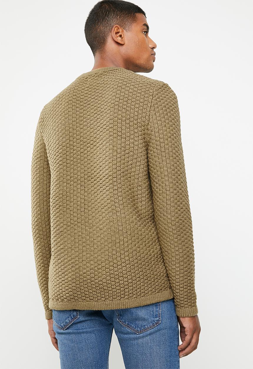 Only & Sons - Crew neck knit - khaki