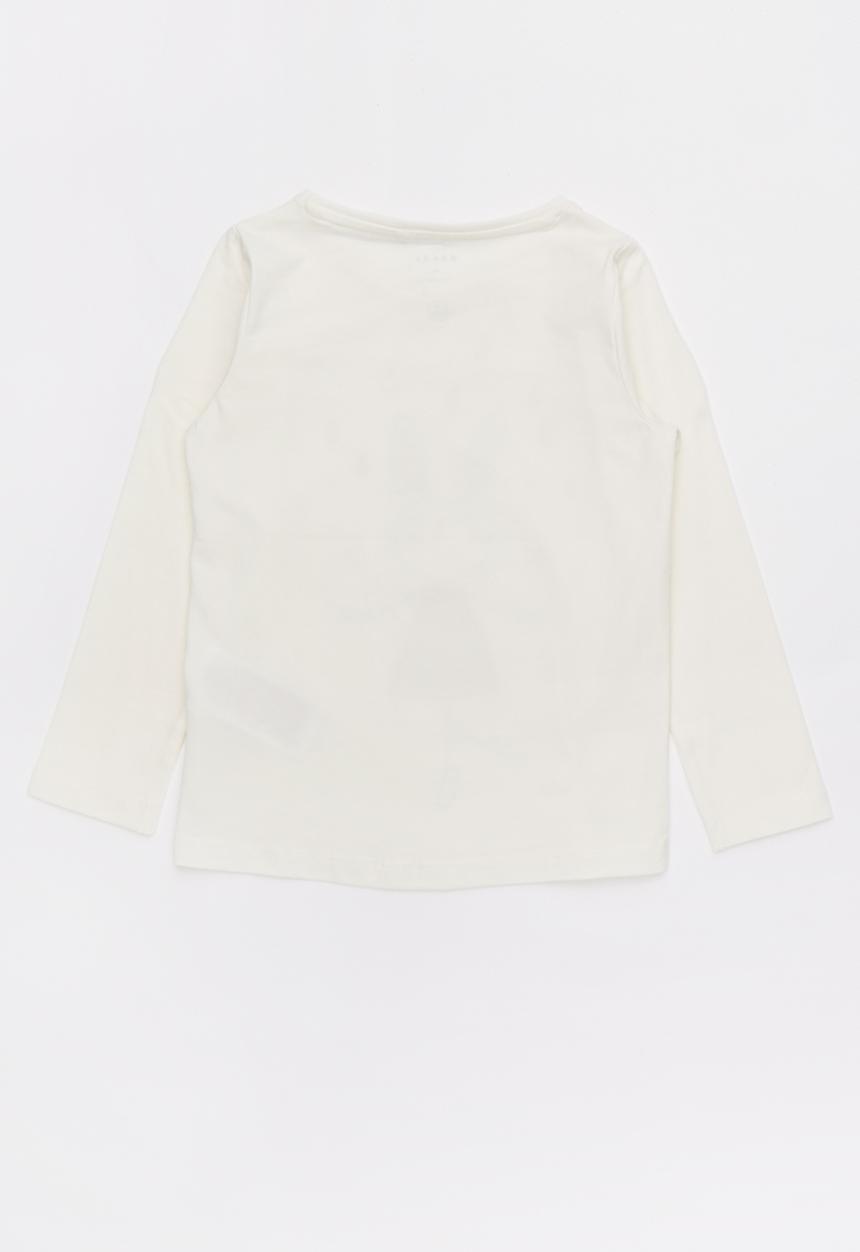 Name It - Kids girls vix ls top - white