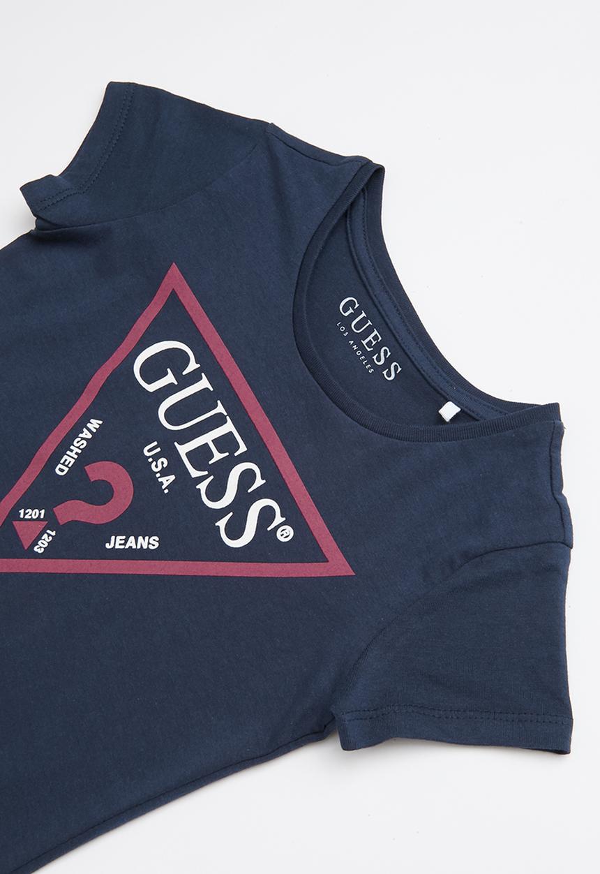 GUESS - Short sleeve classic tri tee - multi