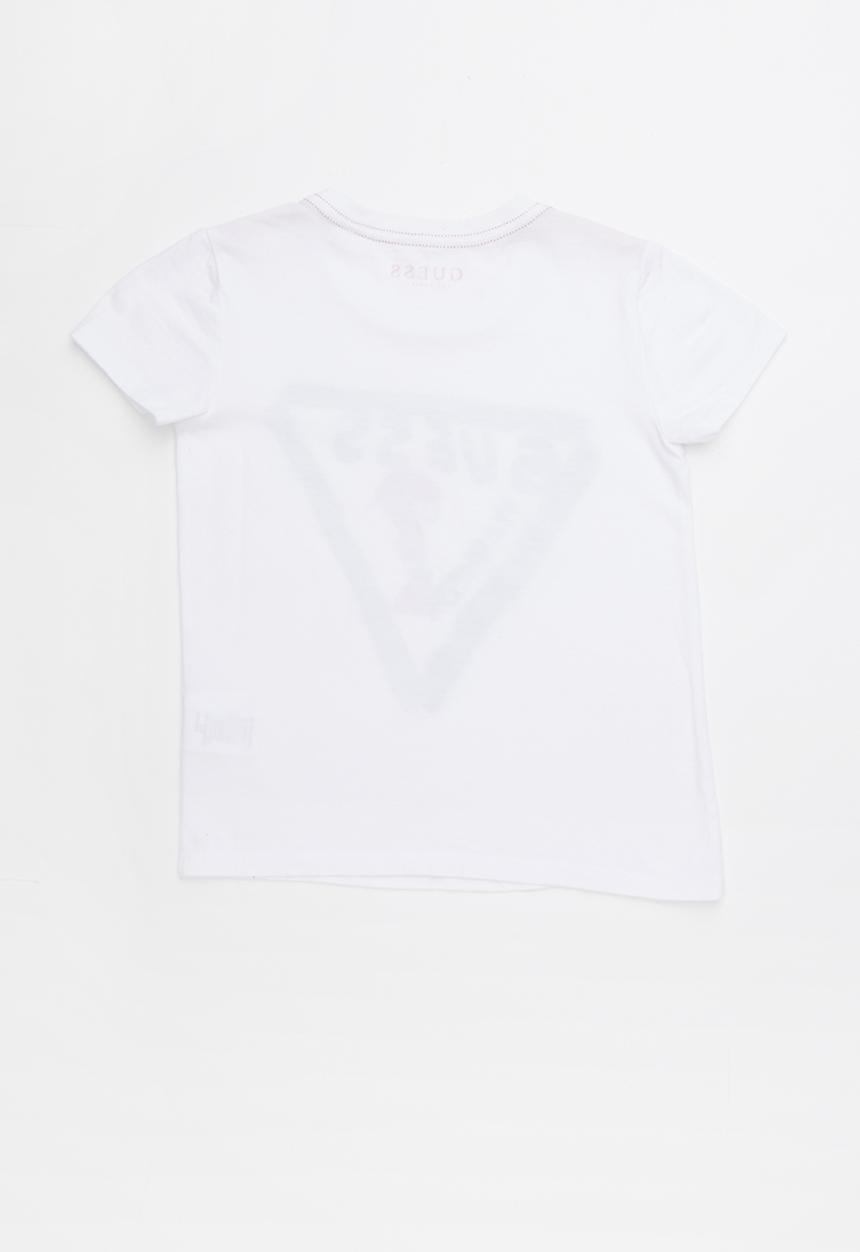 GUESS - Short sleeve Guess plastisol tee - multi