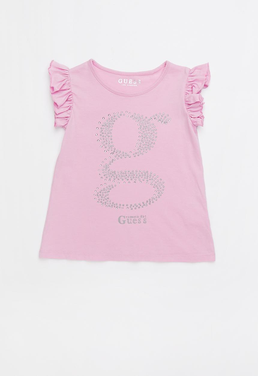 GUESS - Short sleeve guess tank tee - purple