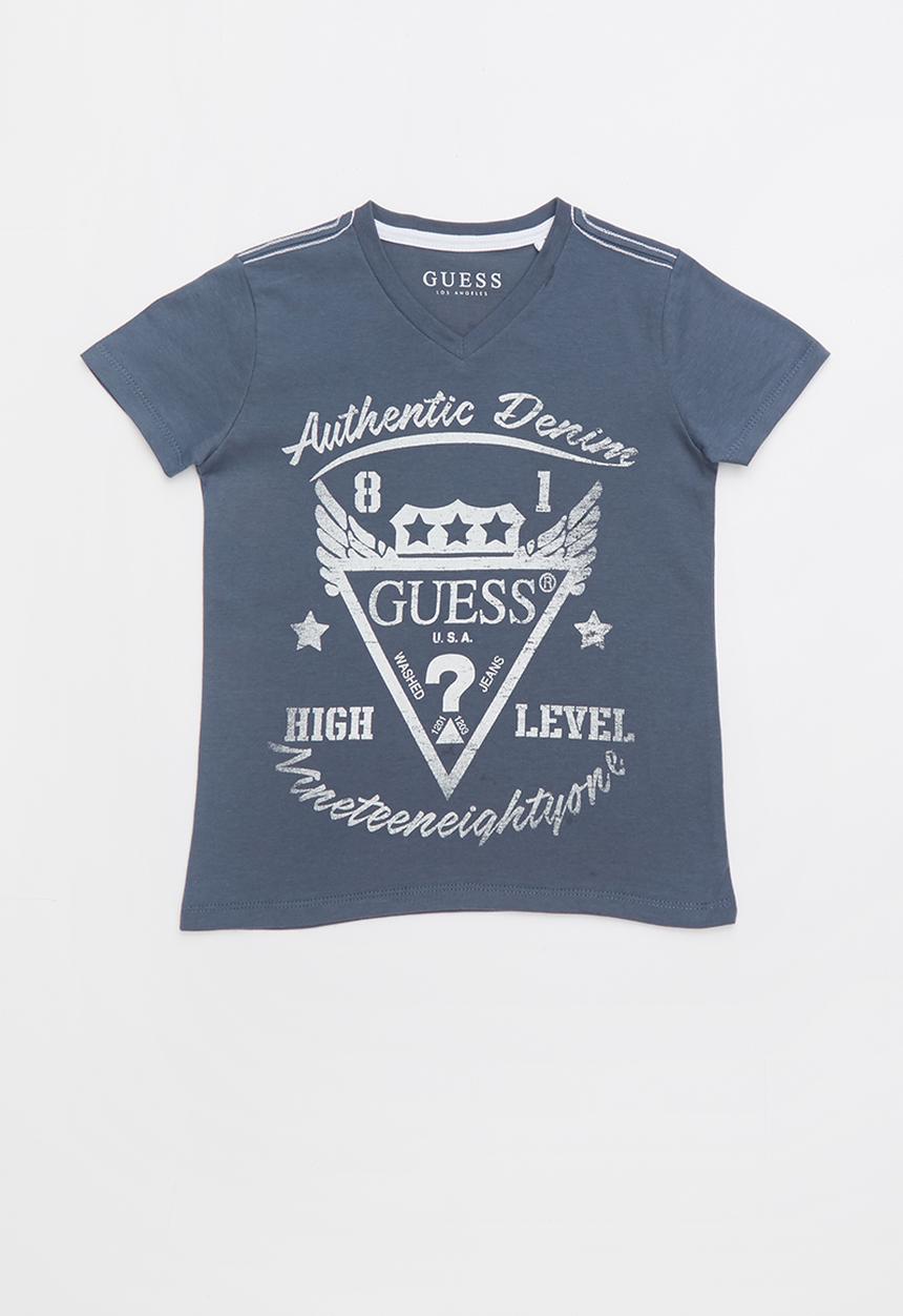 GUESS - Kids short sleeve guess high level tee - grey