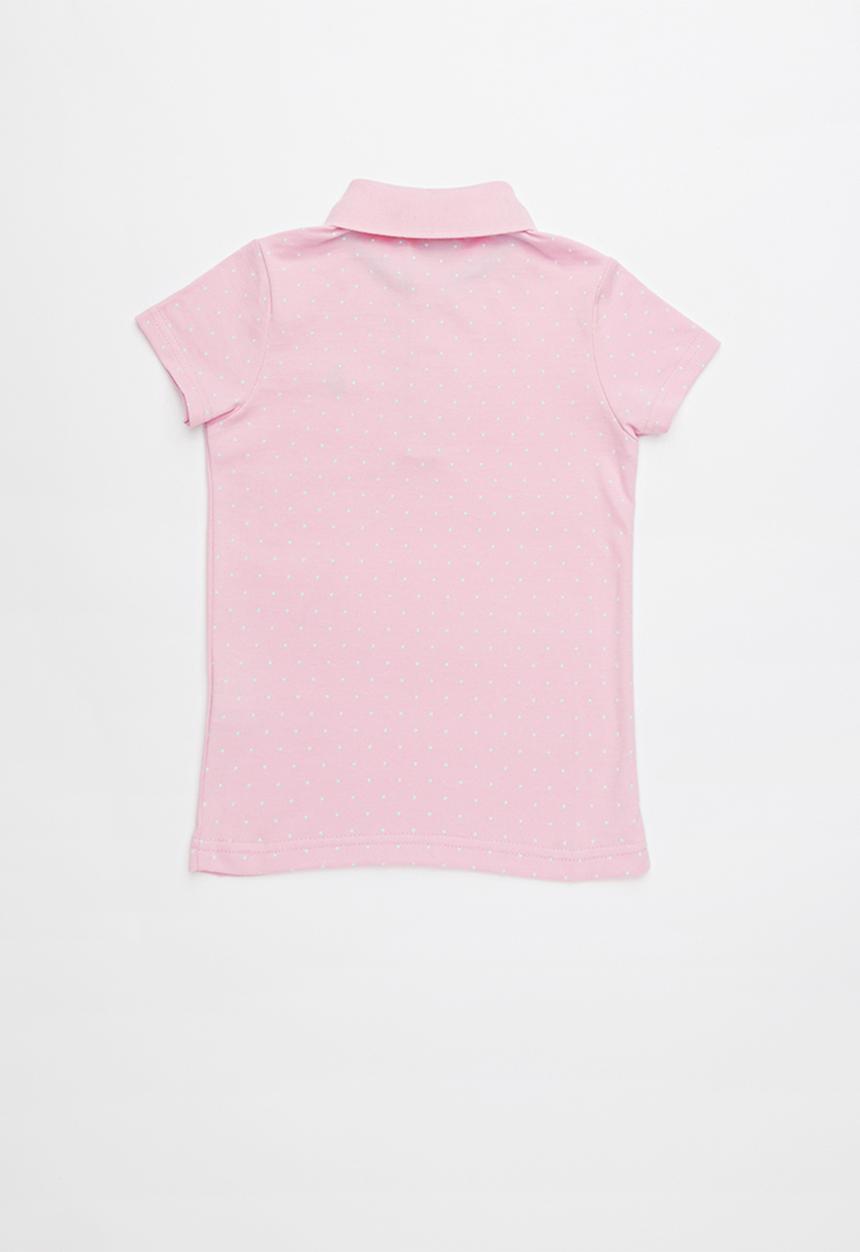 POLO - Zoe printed golfer - pink