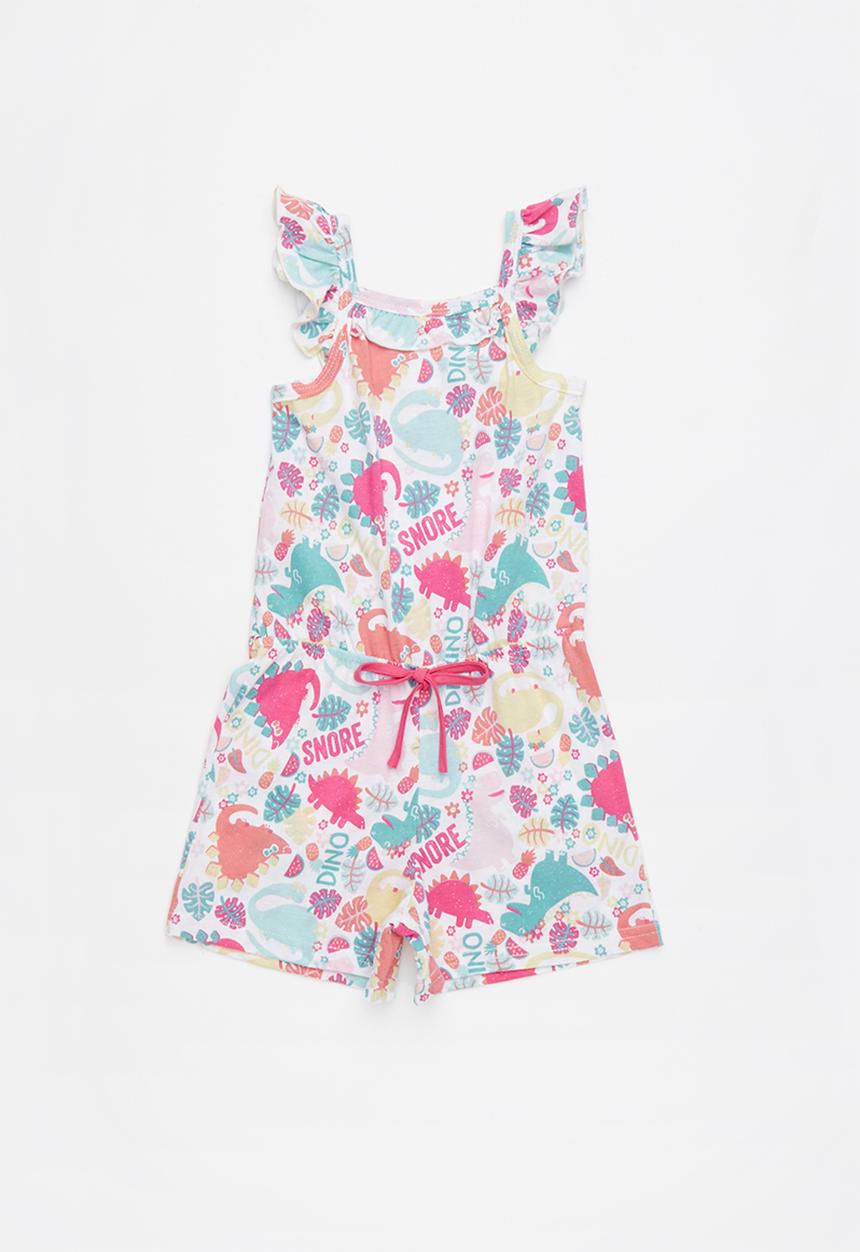 Pop Candy - Colourful  printed playsuit - multi