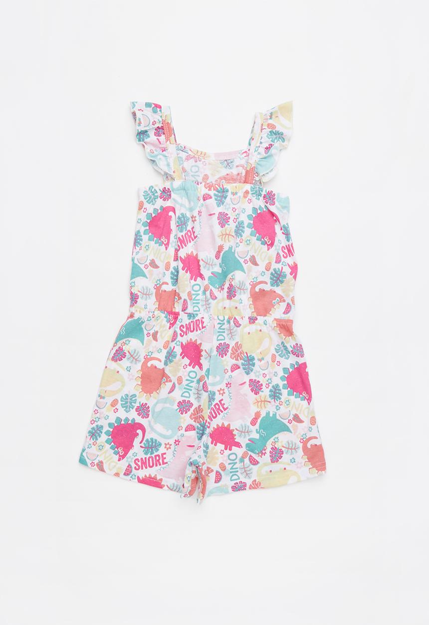 Pop Candy - Colourful  printed playsuit - multi