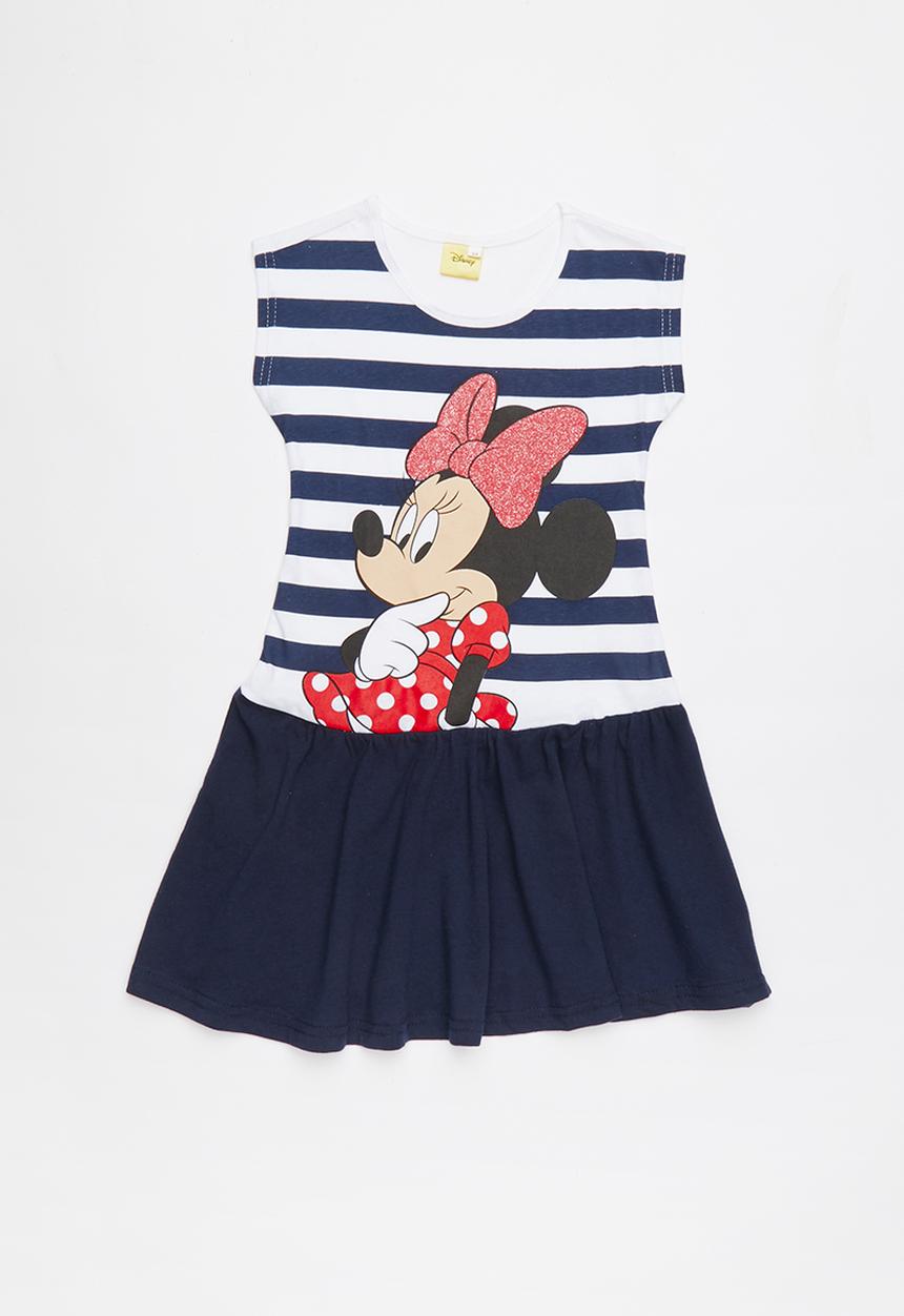 Character Fashion - Printed sleeveless dress - navy