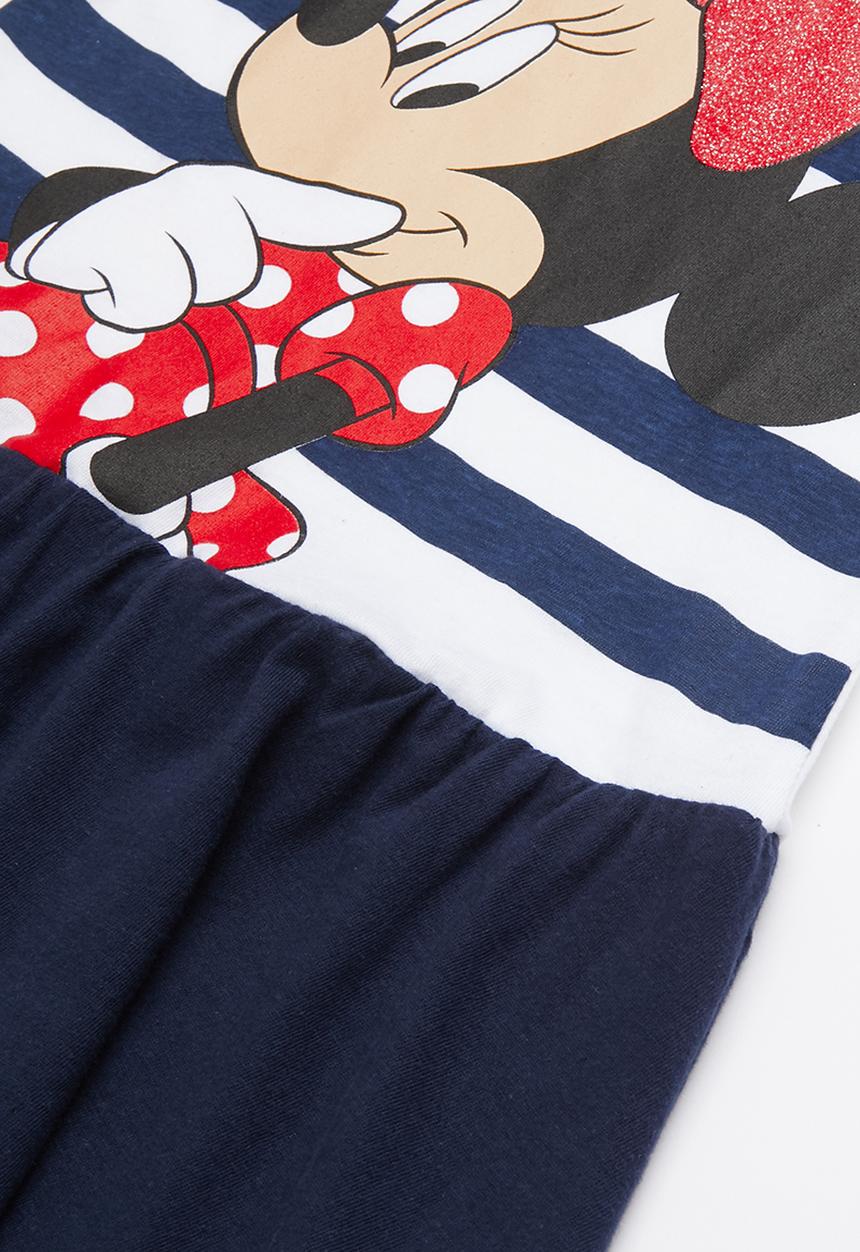 Character Fashion - Printed sleeveless dress - navy