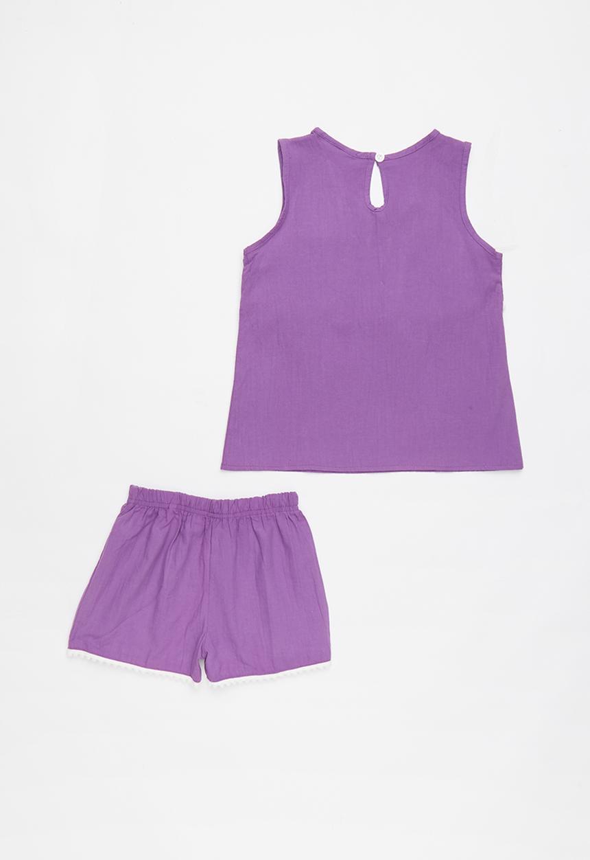 Pop Candy - 2 Piece pj set - purple