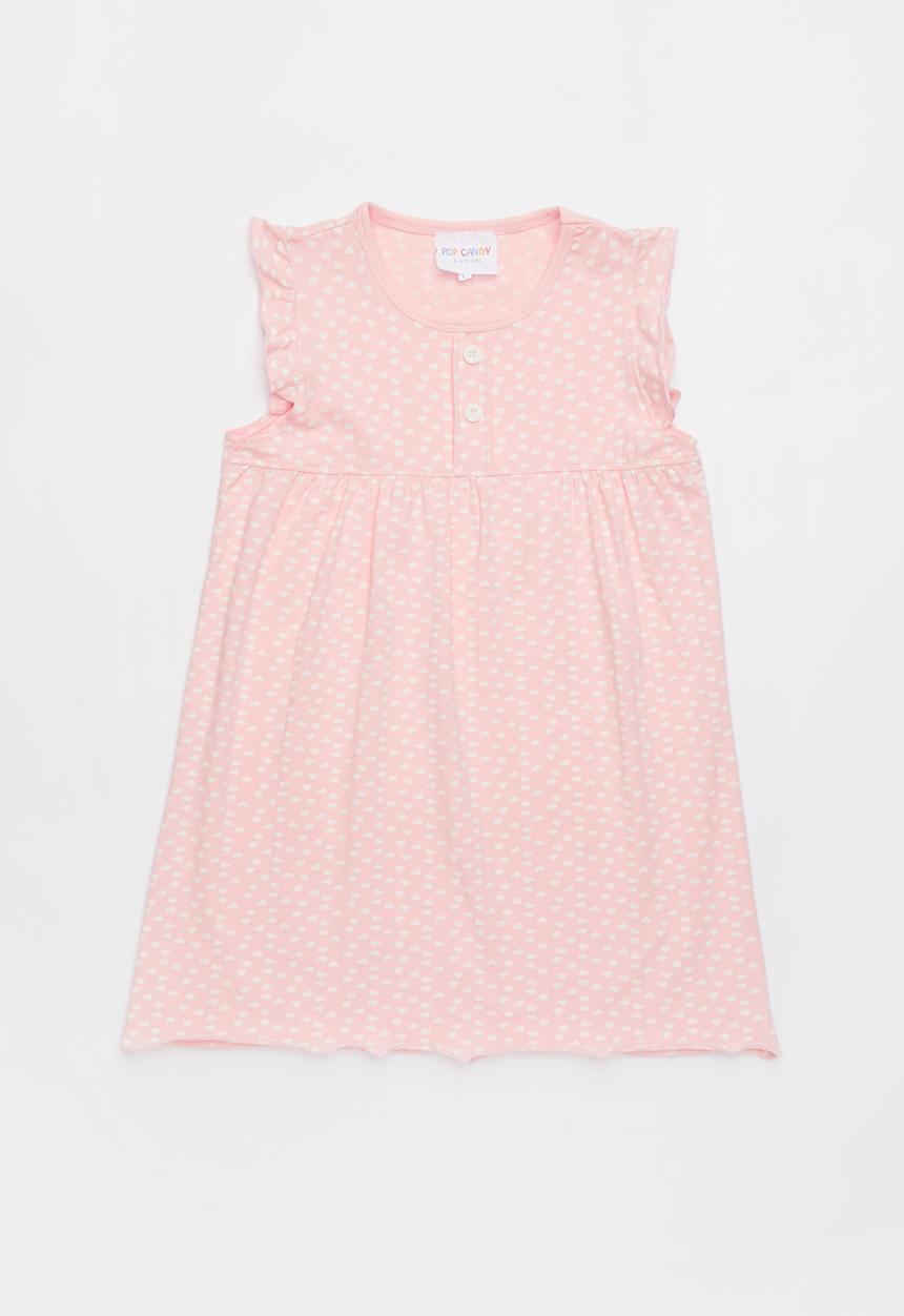 Pop Candy - Button front night dress - pink