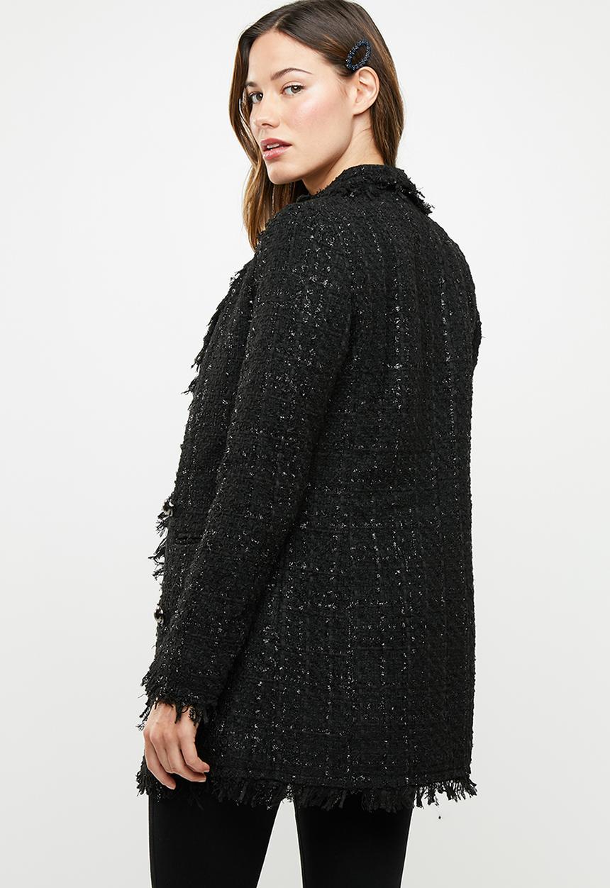 Vero Moda - Sparkle jacket - black