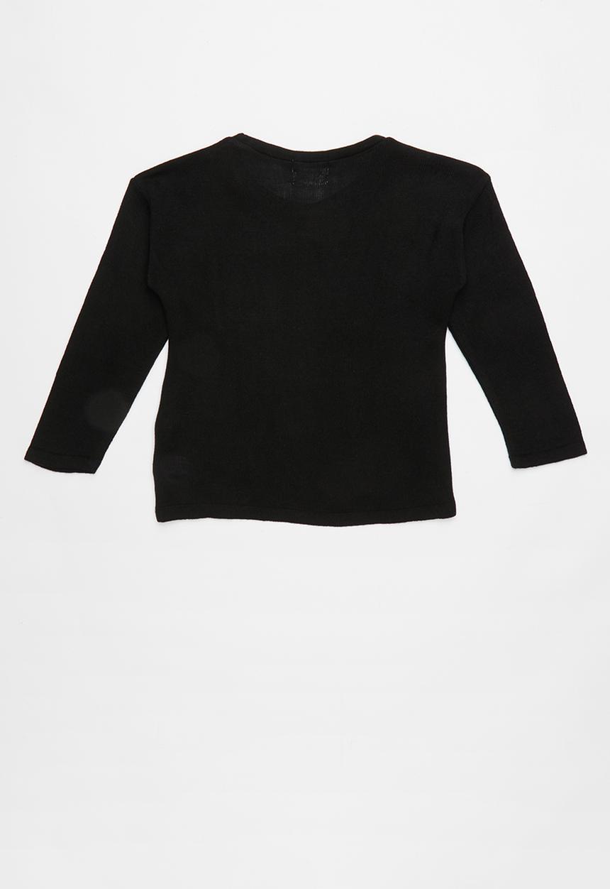 See-Saw - Jersey with pocket - black