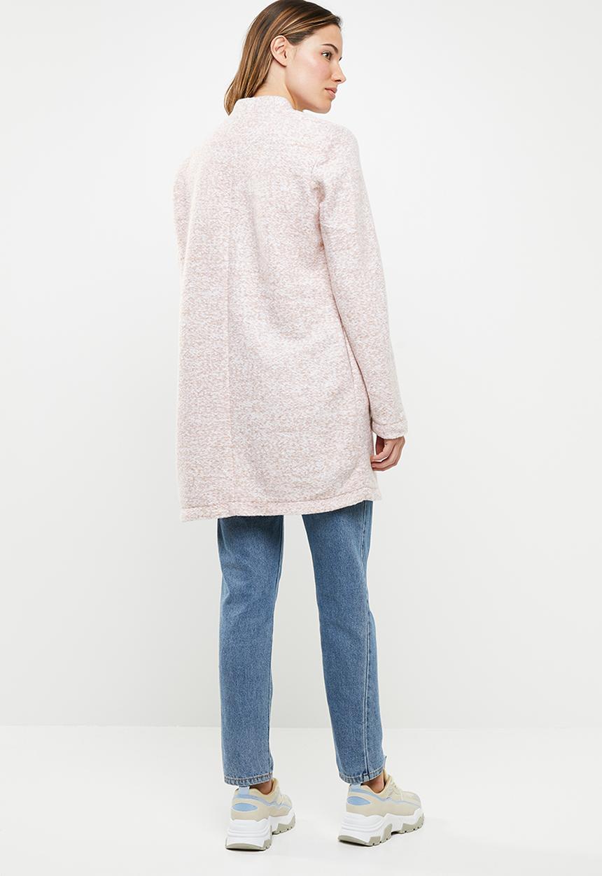 ONLY - Once longline tailored blazer - pink
