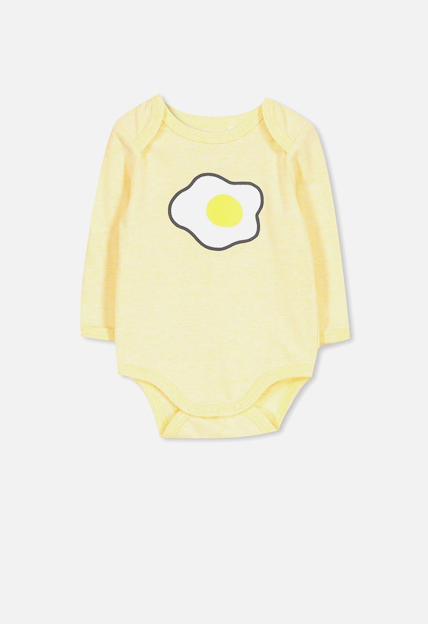 Cotton On - Mini long sleeve bubby - multi