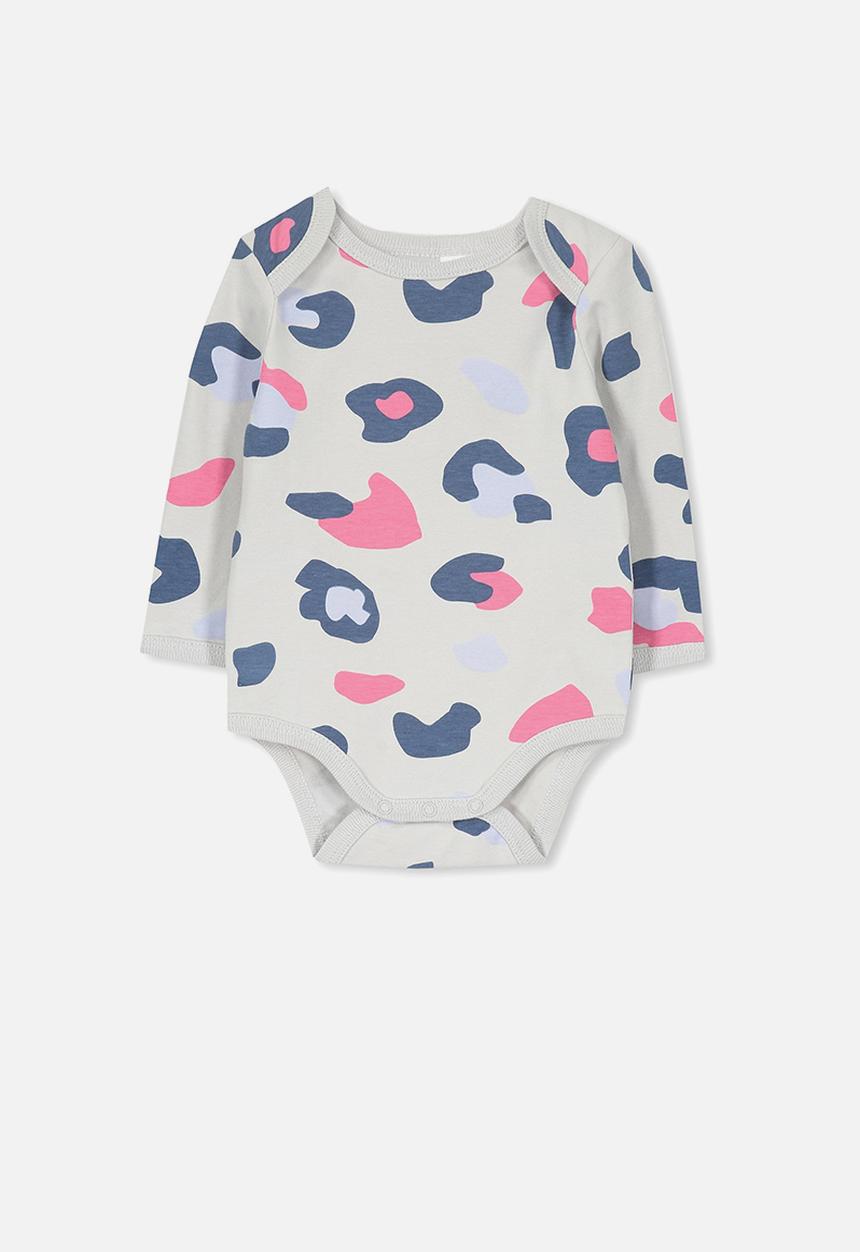 Cotton On - Mini long sleeve bubby - multi