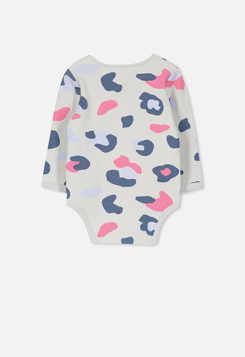 Cotton On - Mini long sleeve bubby - multi