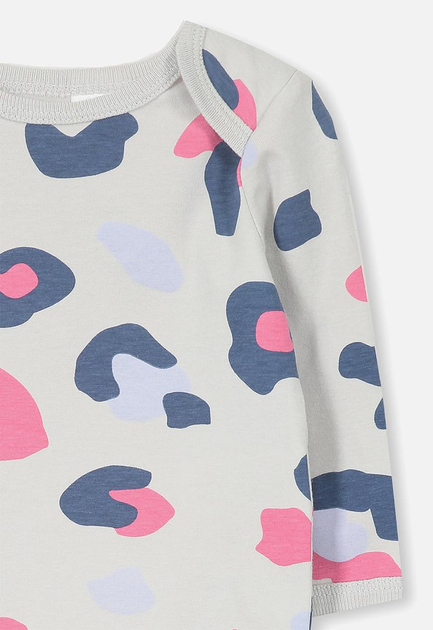 Cotton On - Mini long sleeve bubby - multi