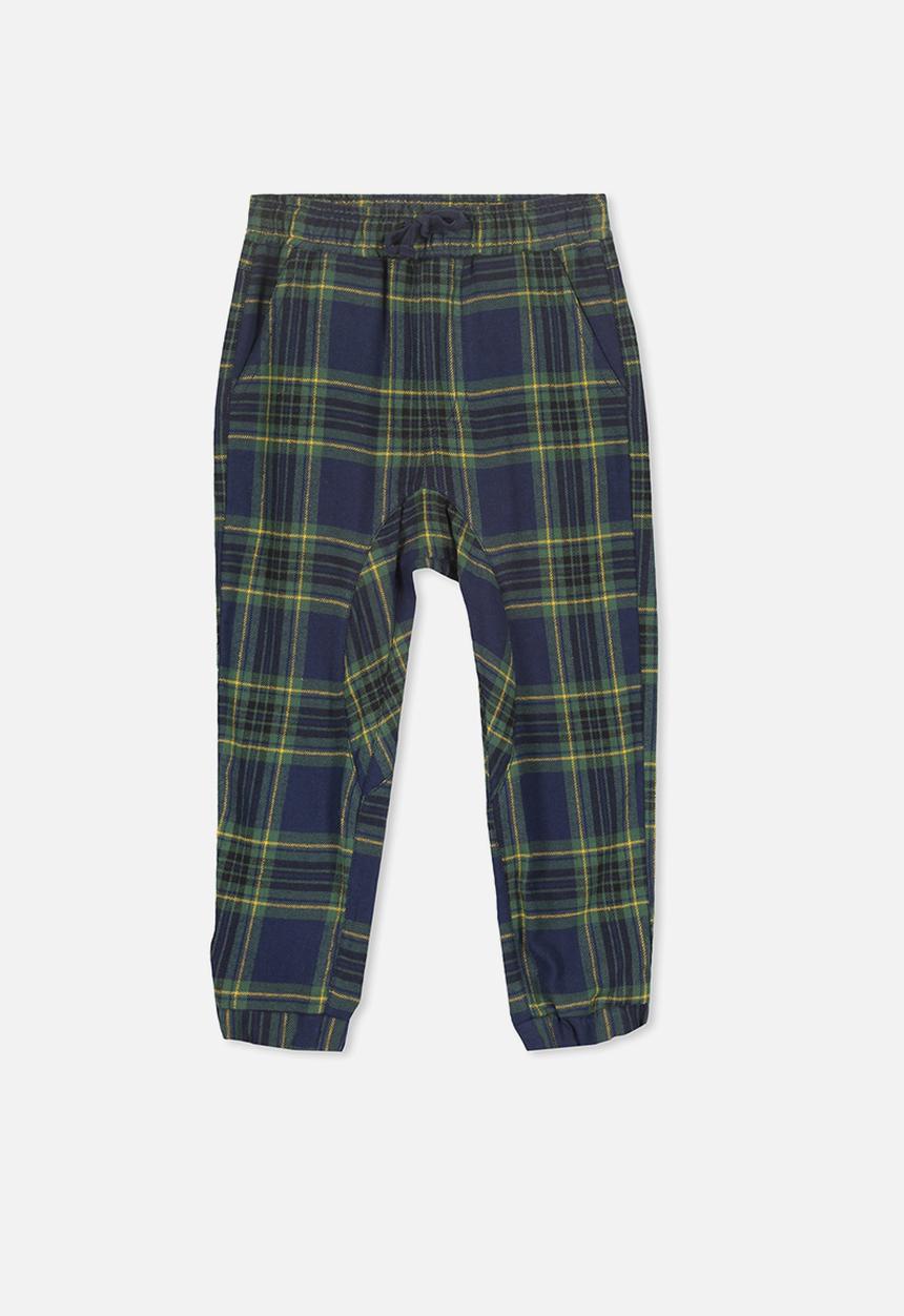 Cotton On - Alfi jogger check pant - multi