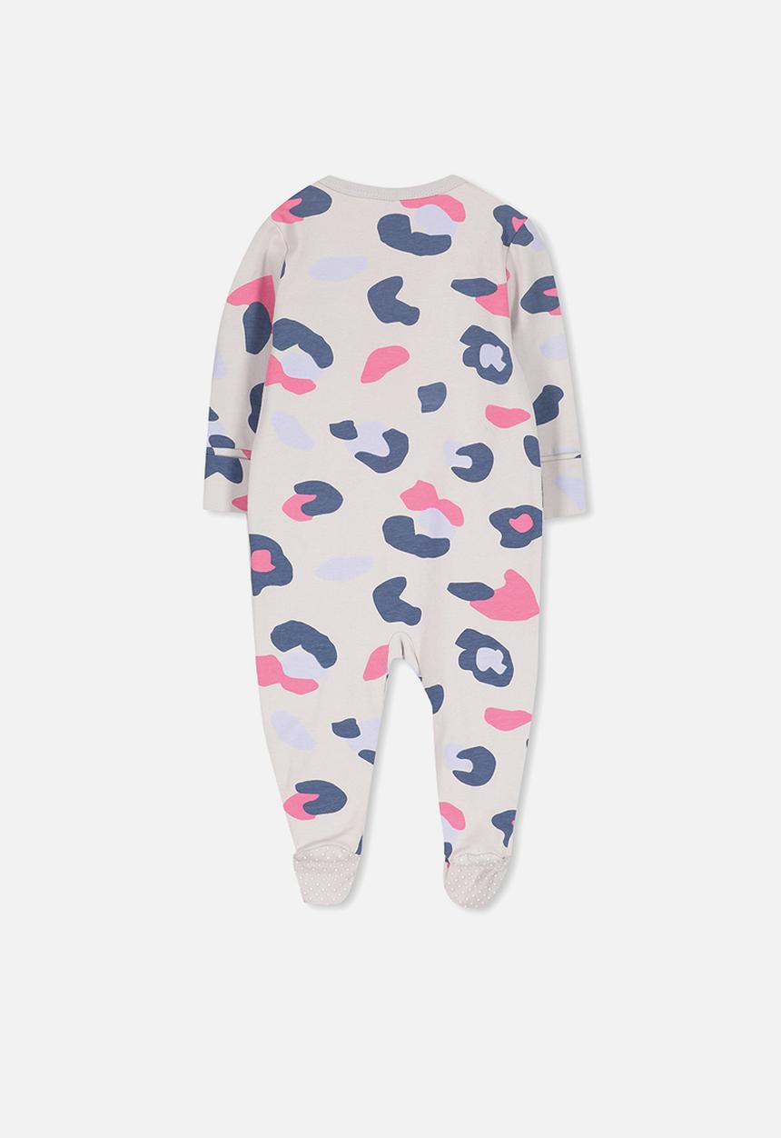 Cotton On - Mini zip through romper - multi