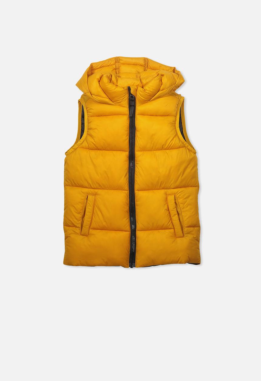 Cotton On - Billie puffer vest - yellow