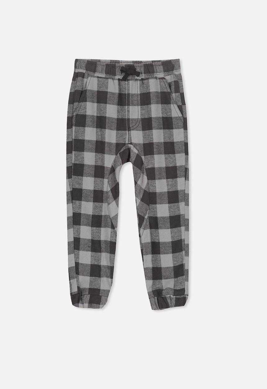 Cotton On - Alfi jogger pant - grey & charcoal