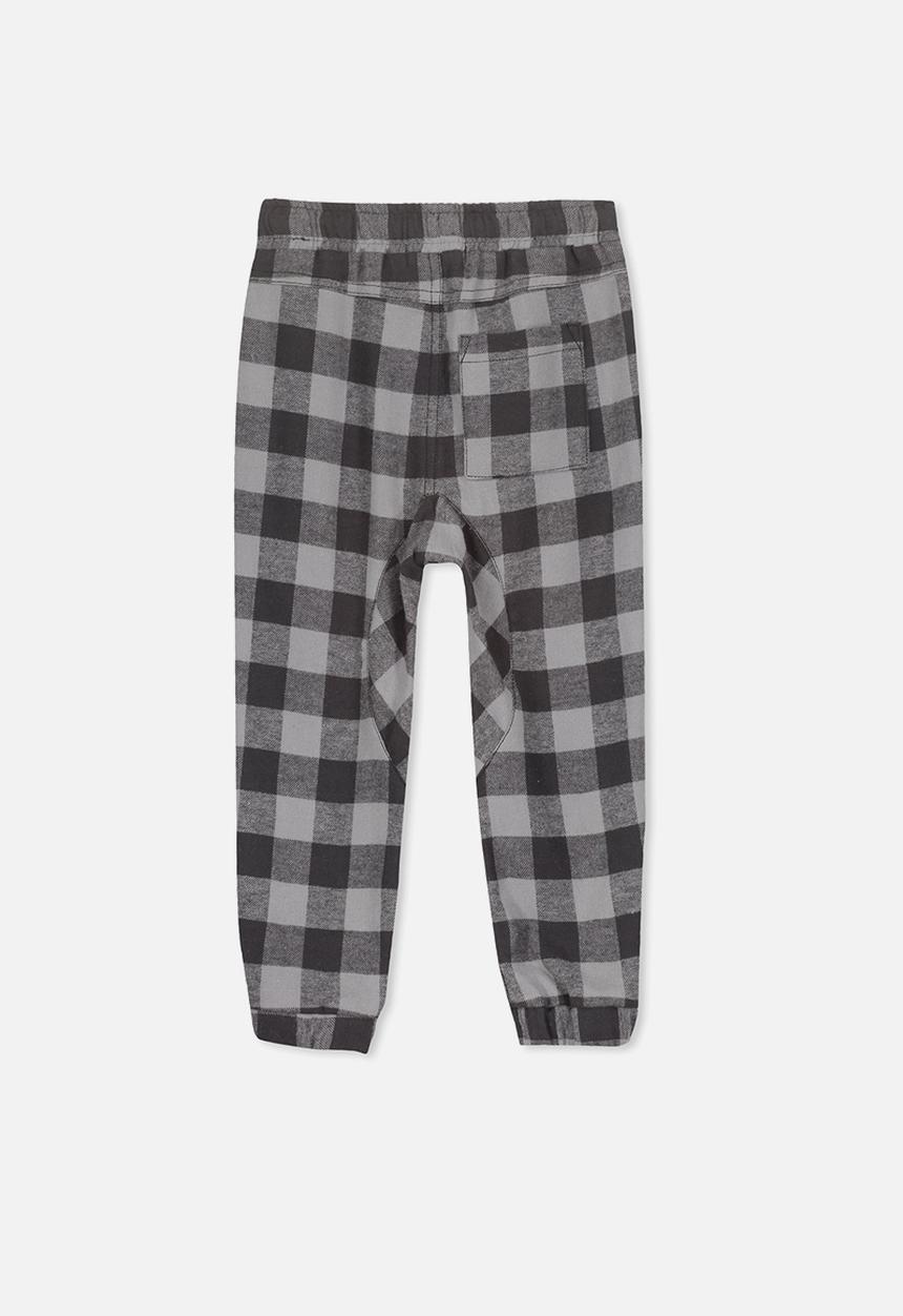 Cotton On - Alfi jogger pant - grey & charcoal