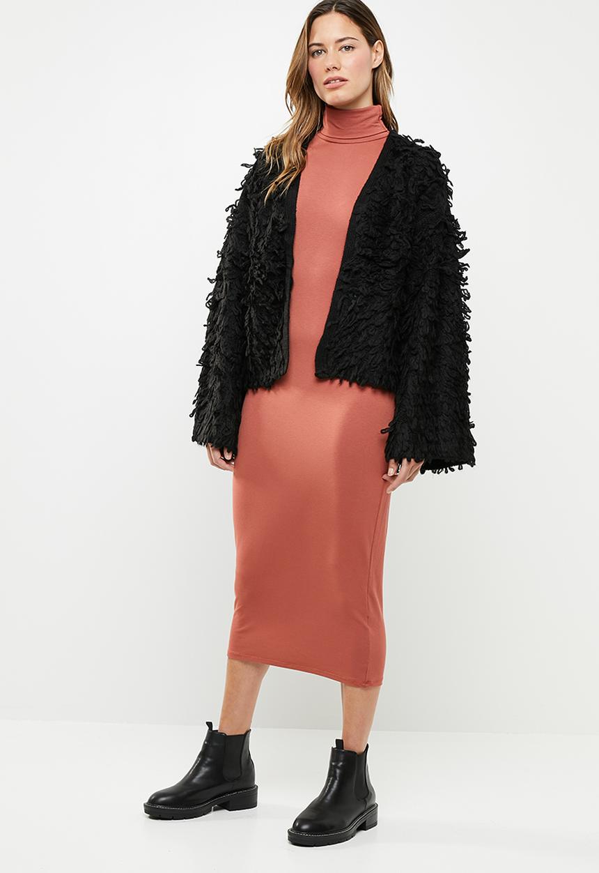 Noisy May - Merja long sleeve knit - black