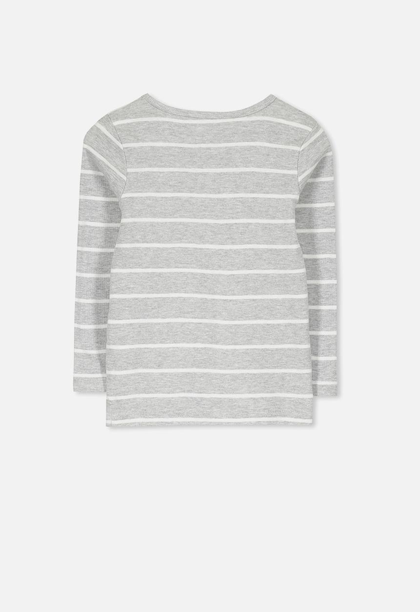 Cotton On - Jessie crew - grey & white
