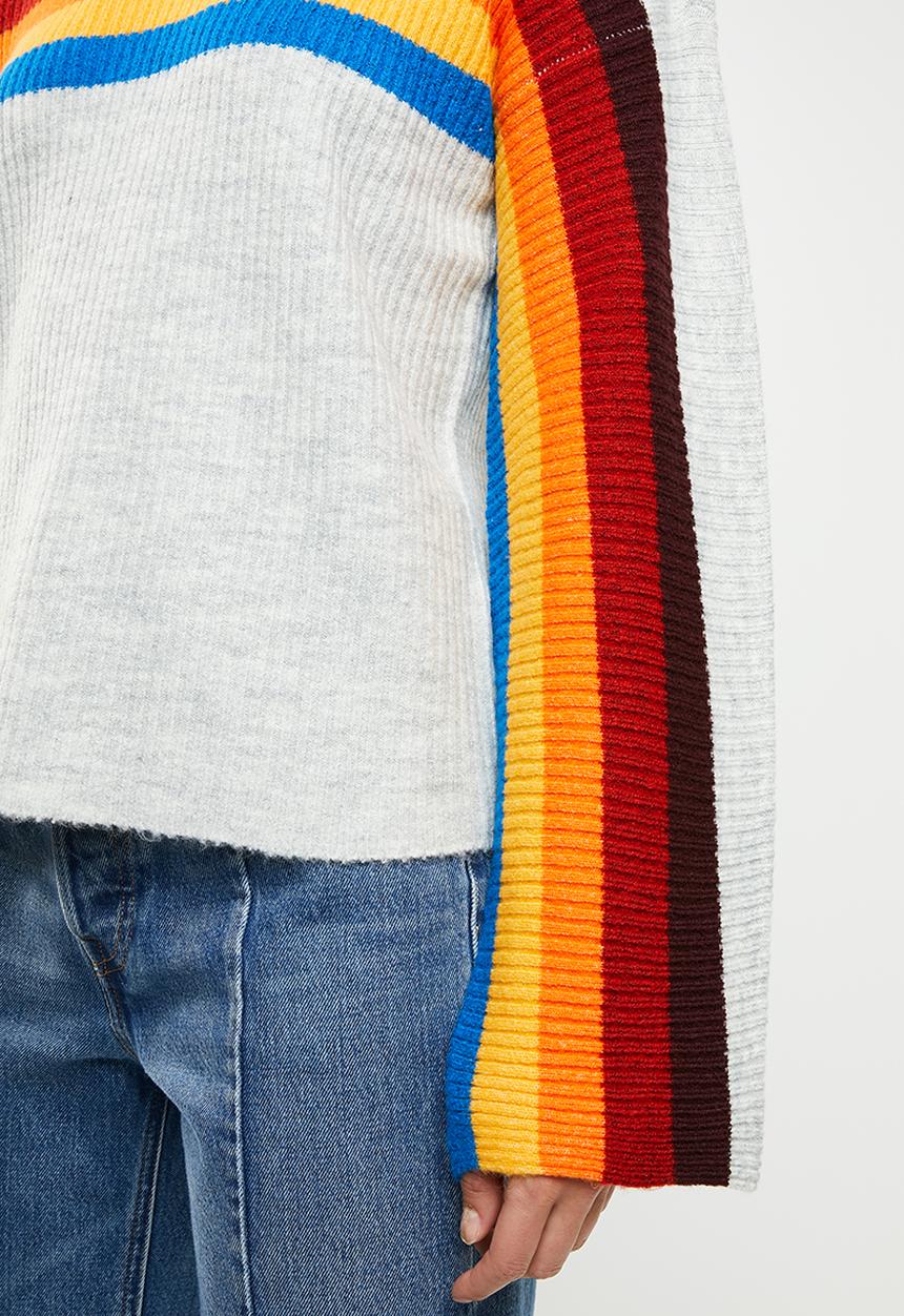 Noisy May - Rainbow sweat - grey 