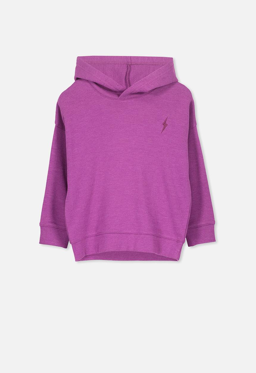 Cotton On - Scarlett lightning bolt hoodie - purple