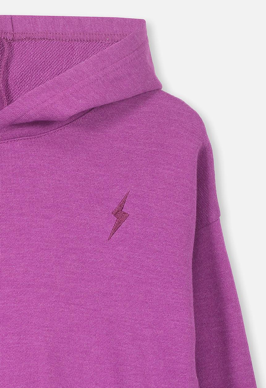 Cotton On - Scarlett lightning bolt hoodie - purple