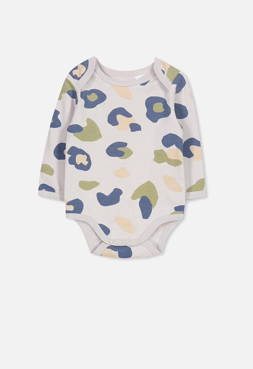 Cotton On - Mini long sleeve bubby - multi