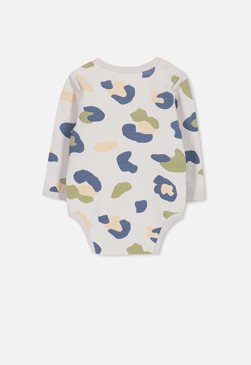 Cotton On - Mini long sleeve bubby - multi
