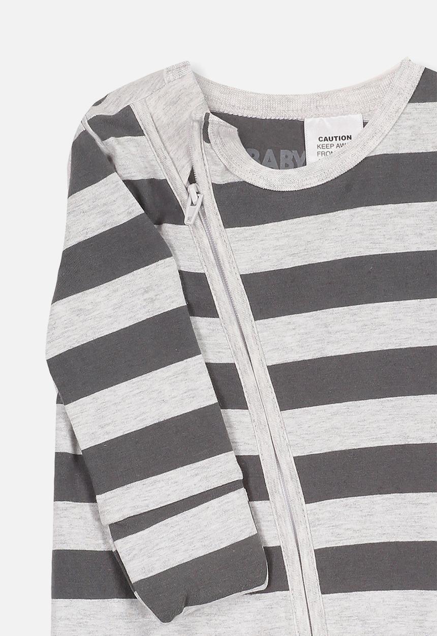 Cotton On - Mini zip through - grey & charcoal