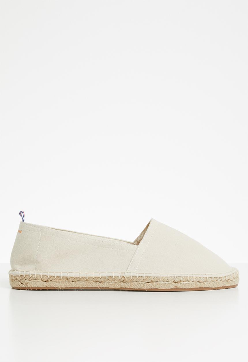 Superbalist - Men's espadrille slip on - canvas  - sand
