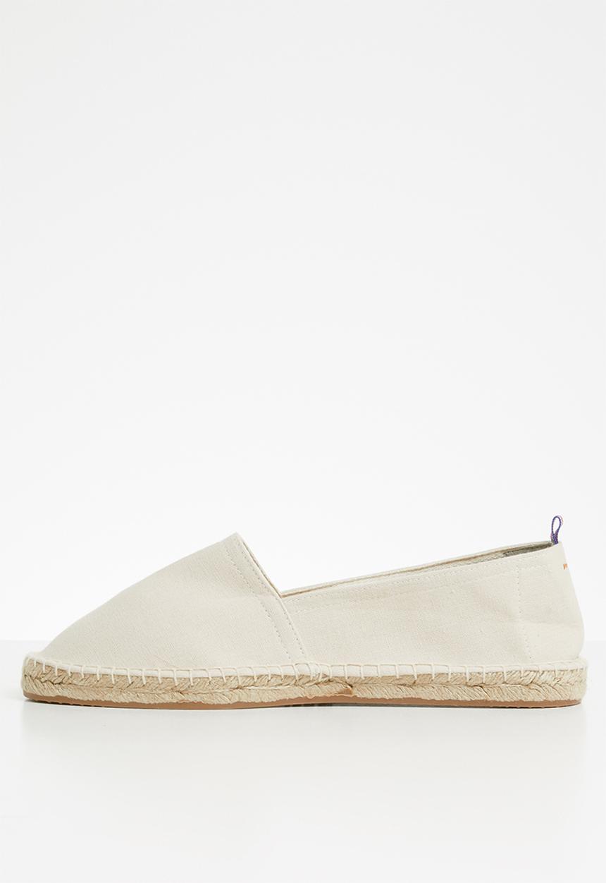 Superbalist - Men's espadrille slip on - canvas  - sand