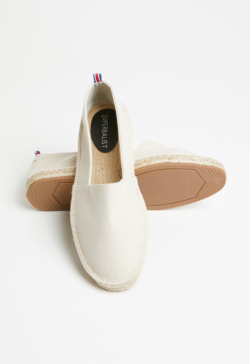 Superbalist - Men's espadrille slip on - canvas  - sand
