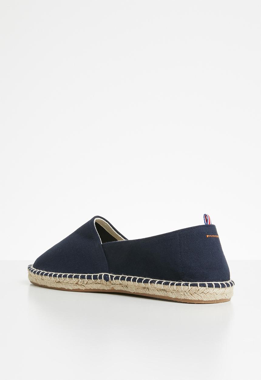 Superbalist - Men's espadrille slip on - canvas - navy