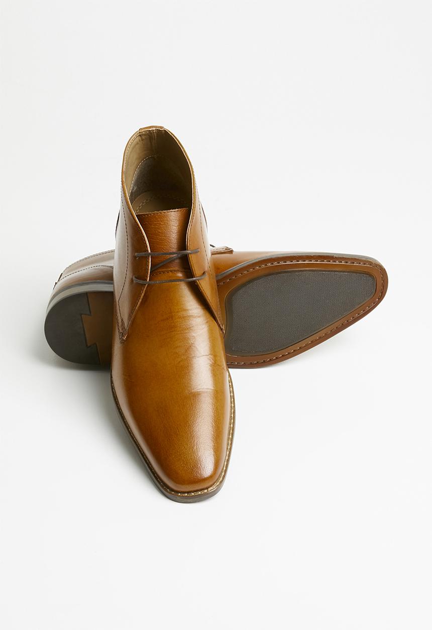 Superbalist - Knighton leather formal boot - tan