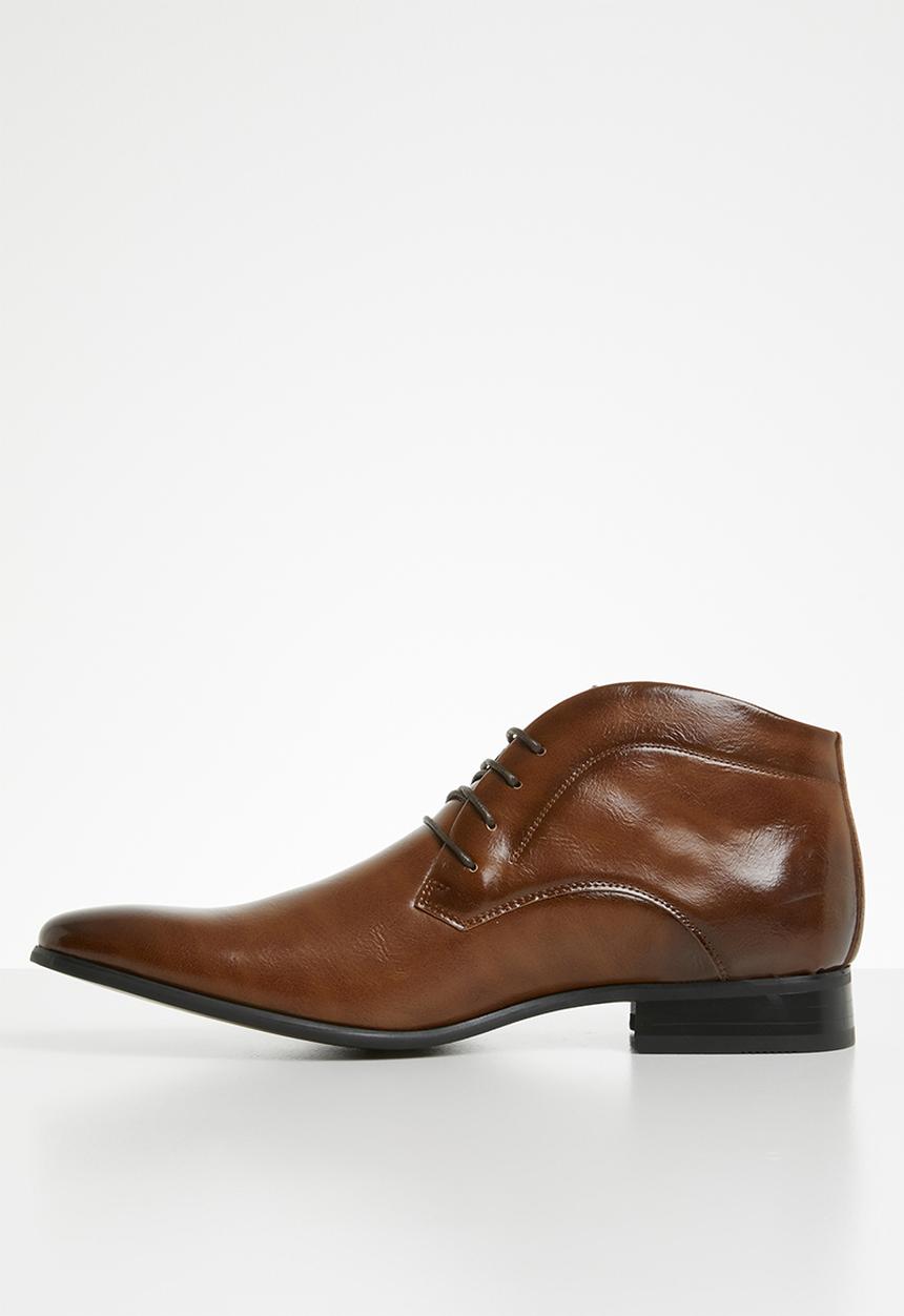 Gino Paoli - James formal lace-ups boots - tan