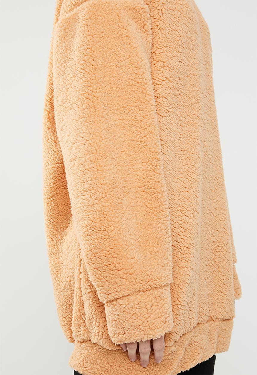 Missguided - High neck sweat dress - neutral