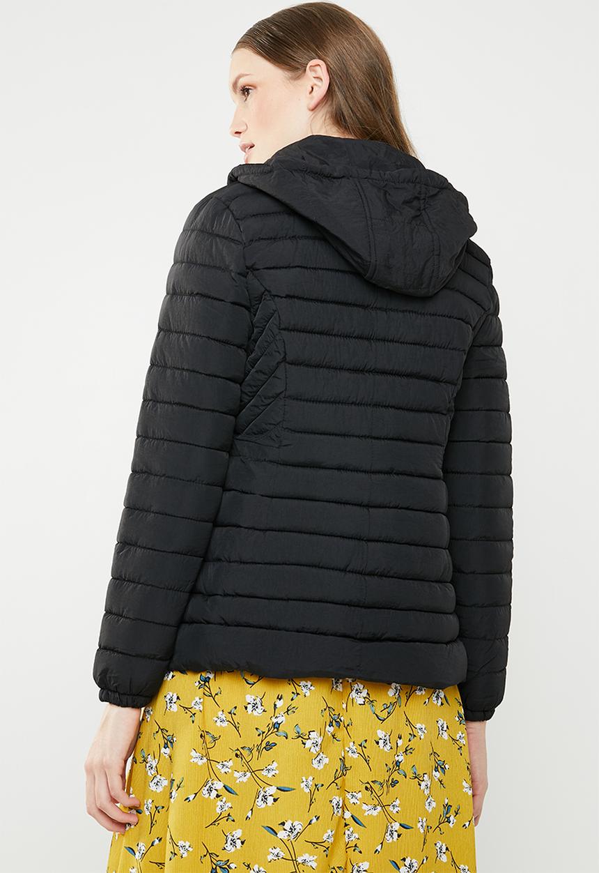 Revenge - Padded hooded jacket - black