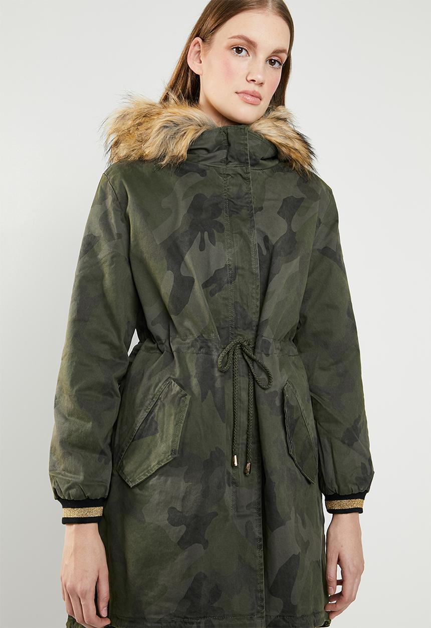 Revenge - Camo coat - khaki