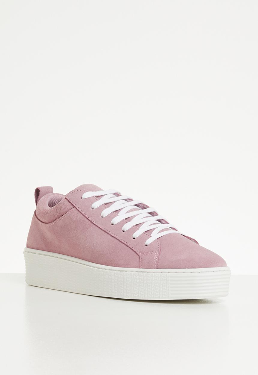Vero Moda - Hella suede sneaker - pink