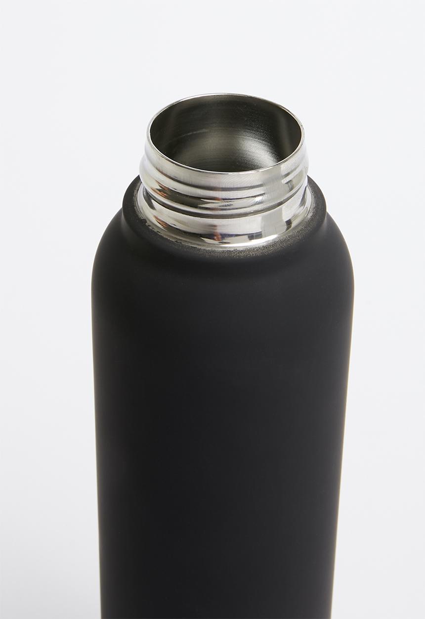 Typo - Small metal drink bottle - black