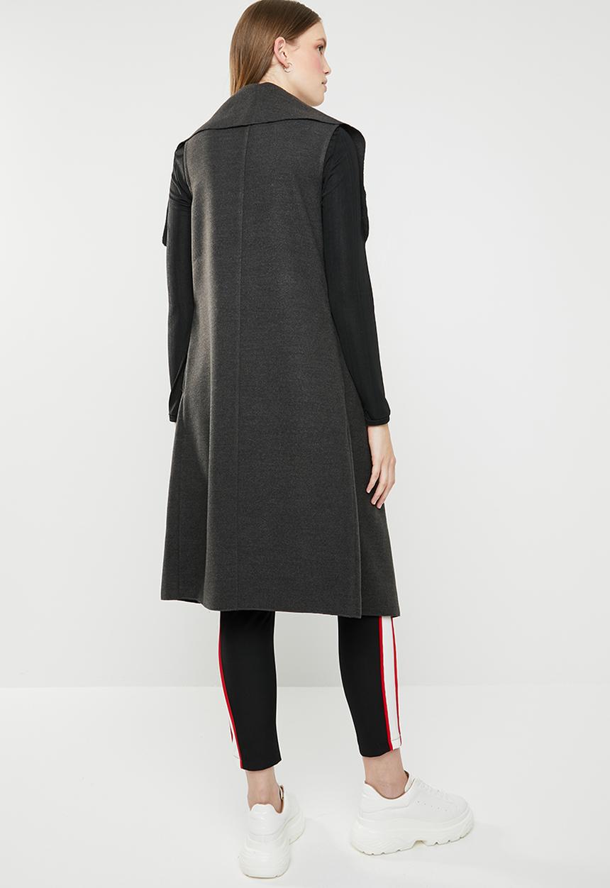 STYLE REPUBLIC - Melton coat - grey