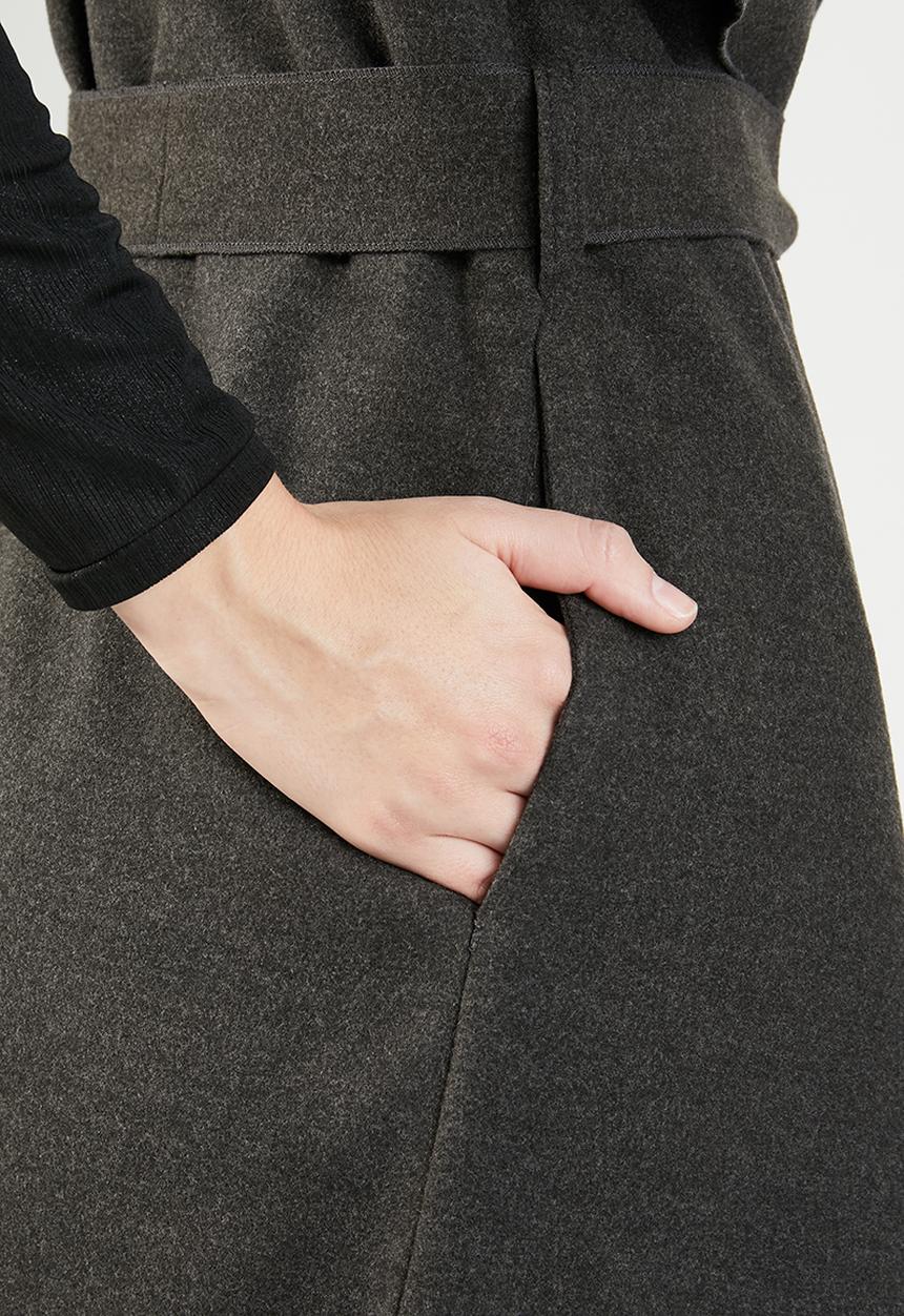 STYLE REPUBLIC - Melton coat - grey