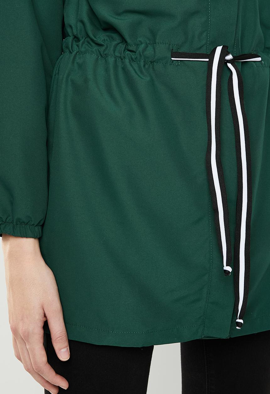 STYLE REPUBLIC - Tape detail parka - green