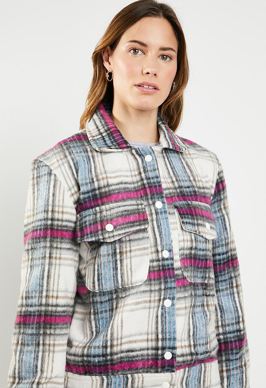 STYLE REPUBLIC - Textured jacket - multi