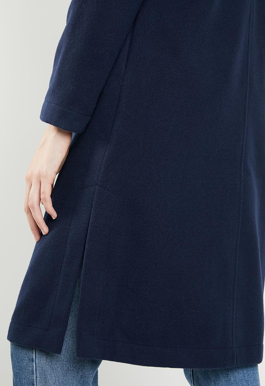 STYLE REPUBLIC - Melton coat - navy